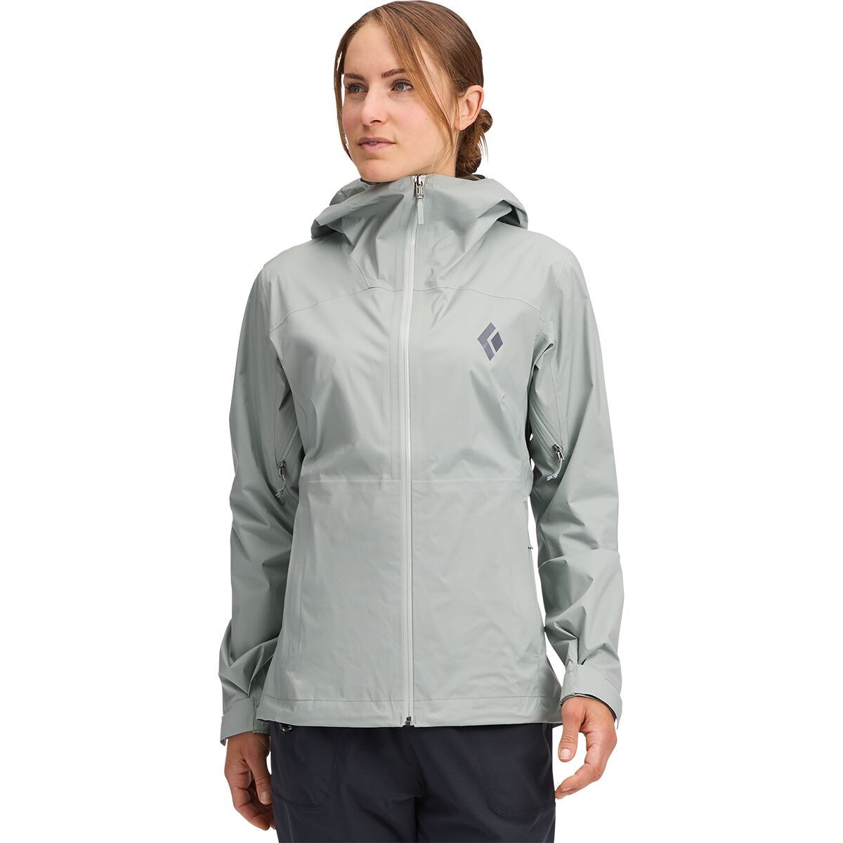 Black Diamond Fineline Stretch Rain Shell - Women's in Agave