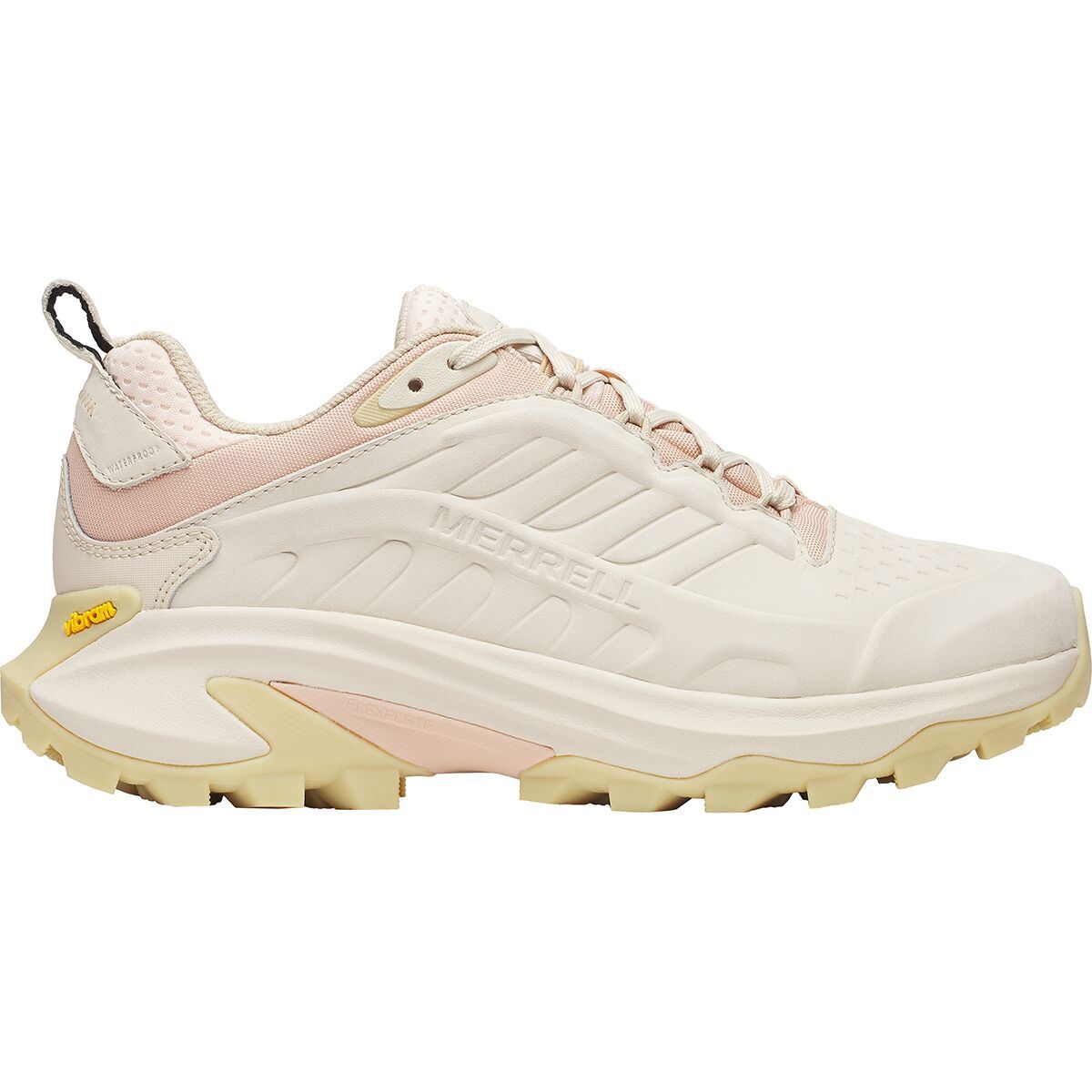 Merrell Women's Moab Speed 2 Leather Waterproof Hiking Shoes  in Eggshell