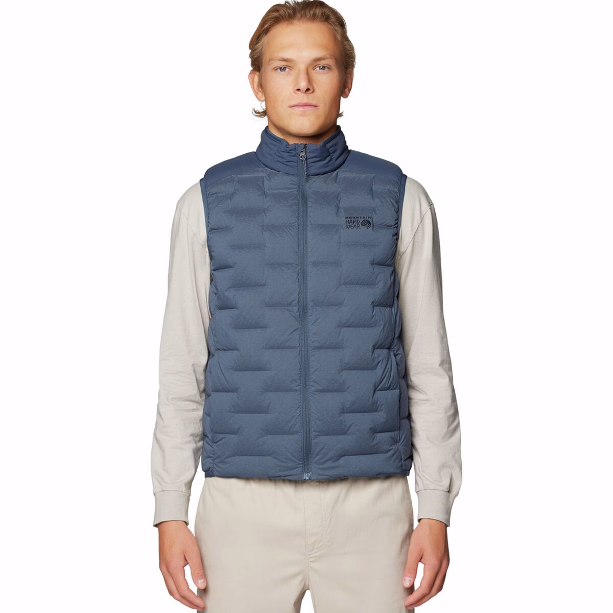 Mountain Hardwear Men's Stretchdown Vest Moon Blue