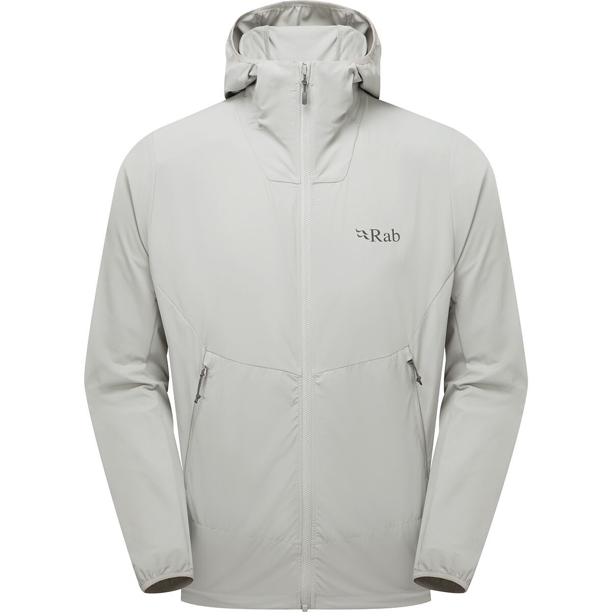 Rab Borealis Full-Zip Hoodie - Men's  in Light Zinc