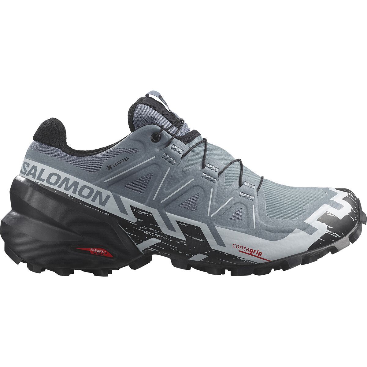 Salomon Women's Speedcross 6 GTX Trail Running Shoes Flint Stone/Black/Heather