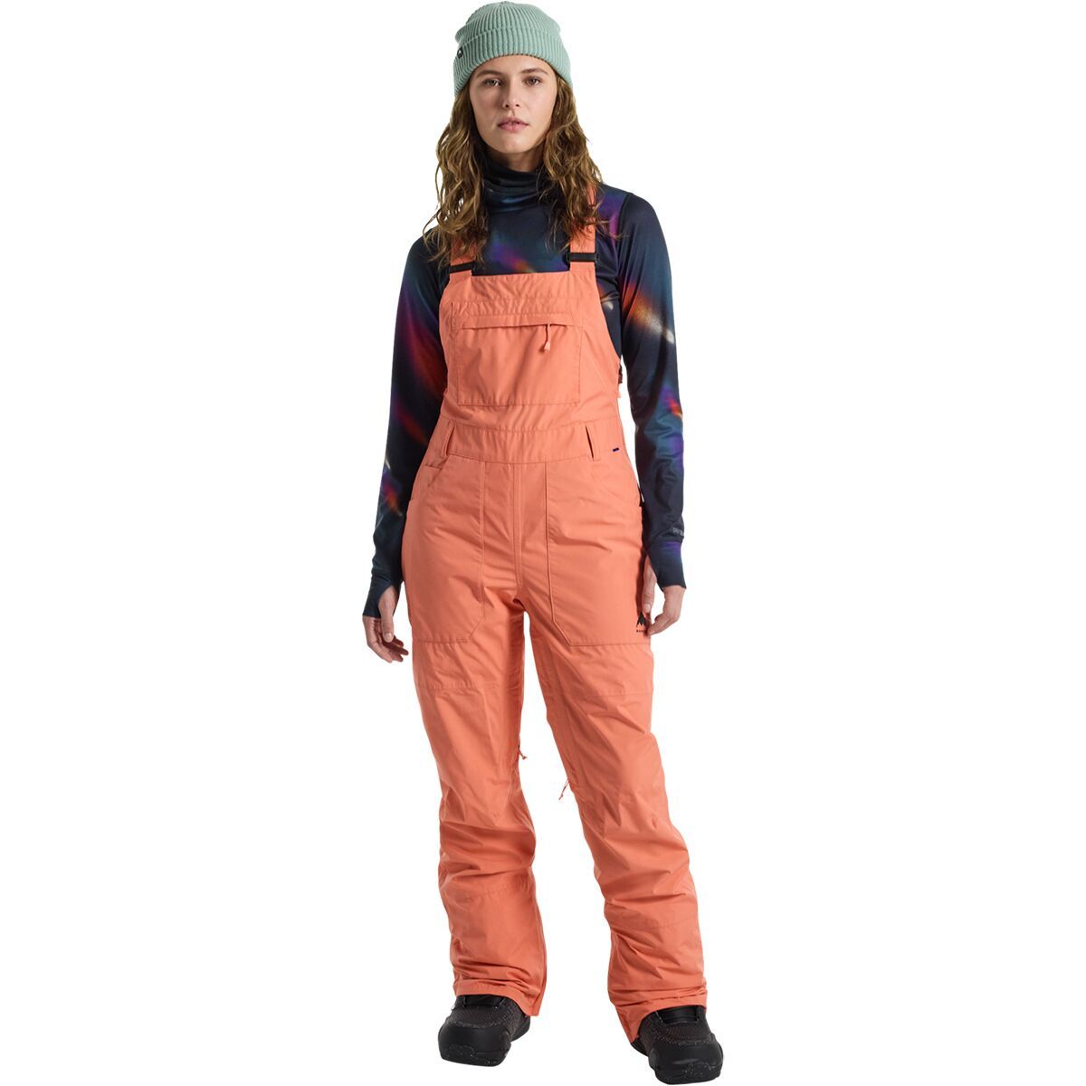 Burton GORE-TEX Avalon Bib Pants - Women's  in Peach Echo