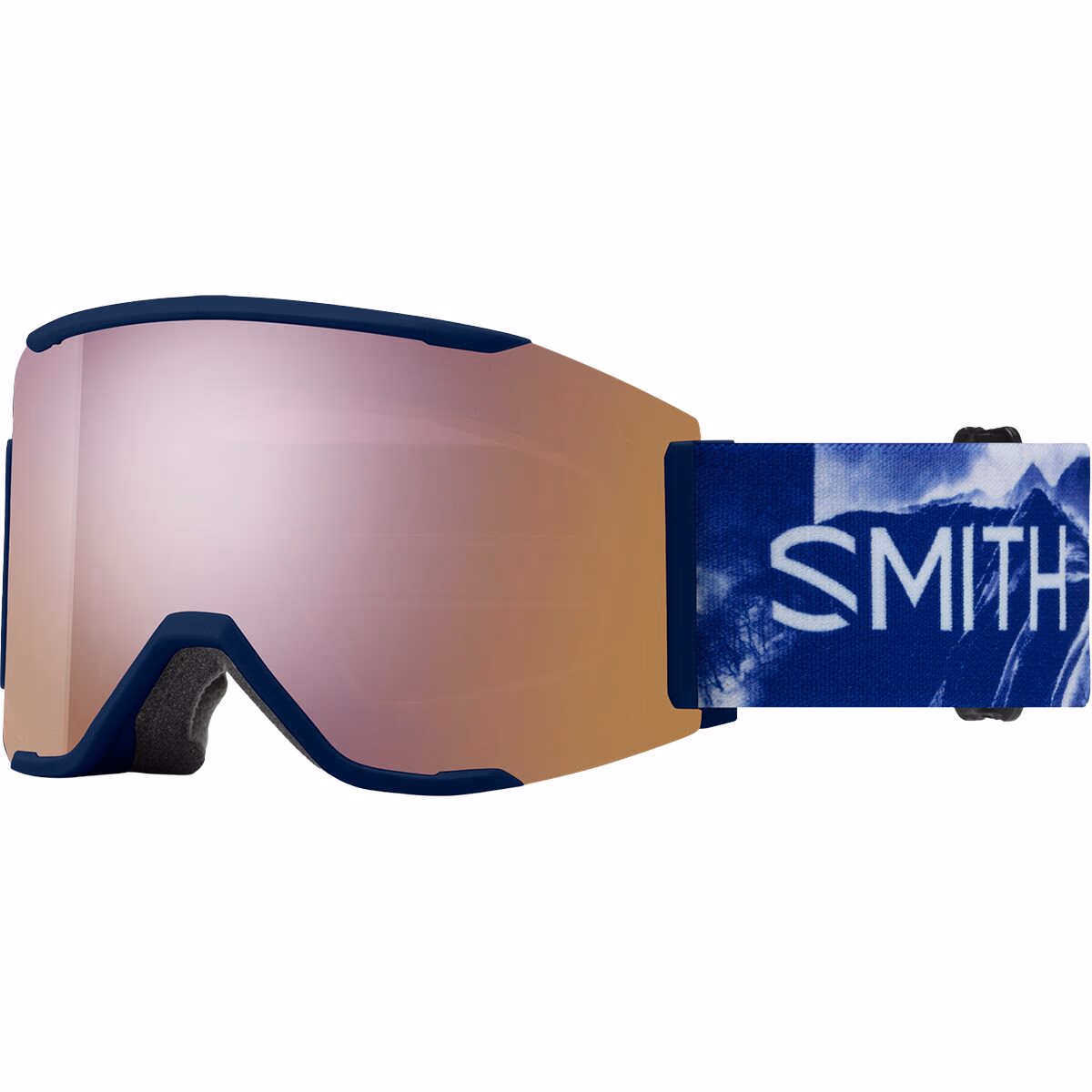 Smith Squad MAG Low Bridge Fit Goggles Black/Chrpop Pro Phtchrmc Gold Mir