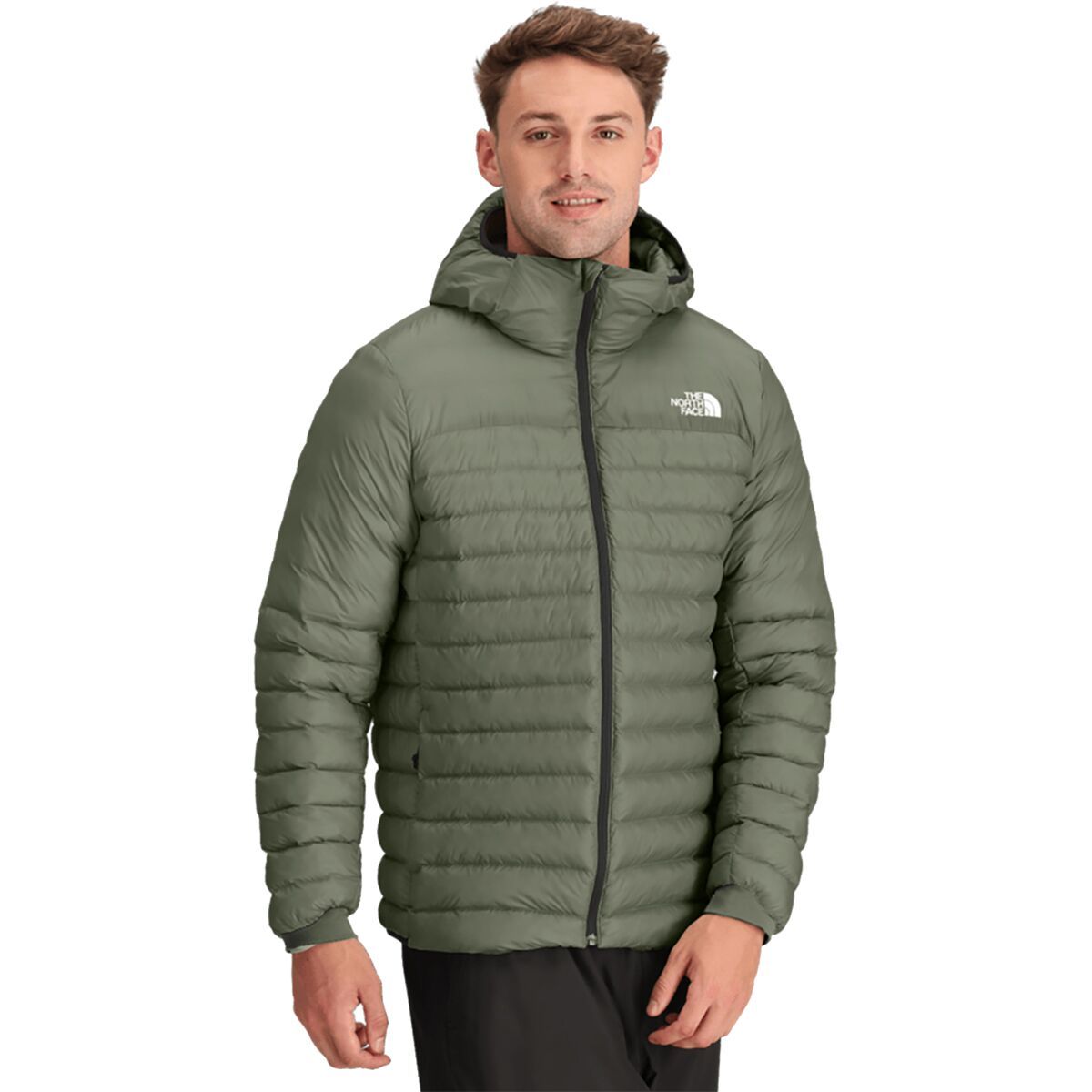 The North Face Men's Terra Peak Insulated Hoodie  in Bark Mist