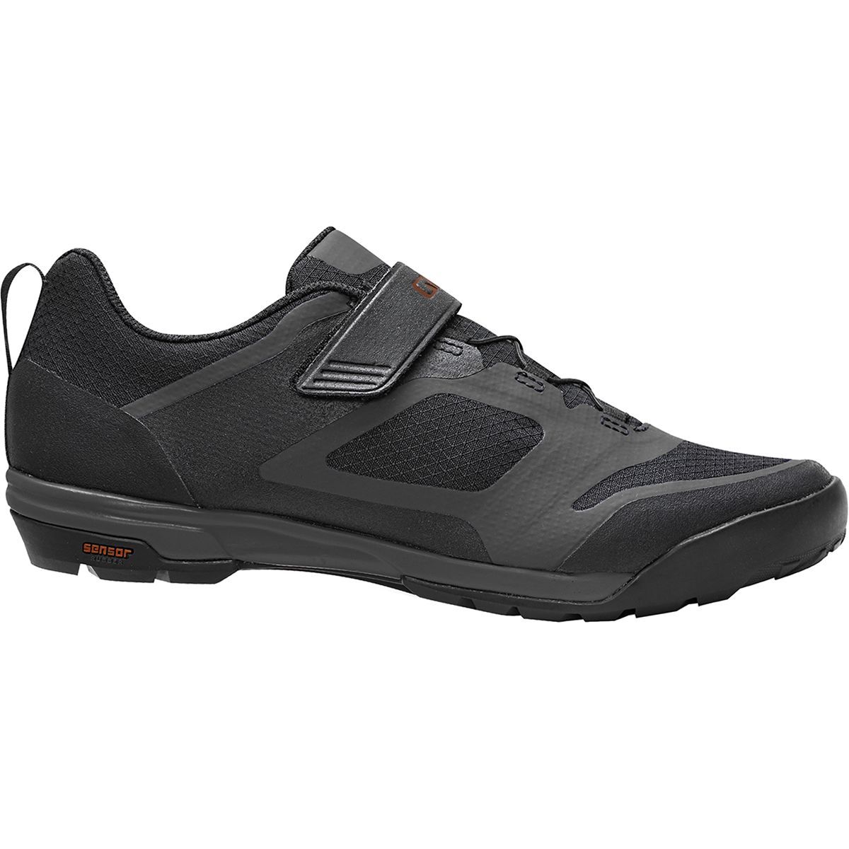 Giro Ventana Fastlace Cycling Shoes in Black/Dark Shadow