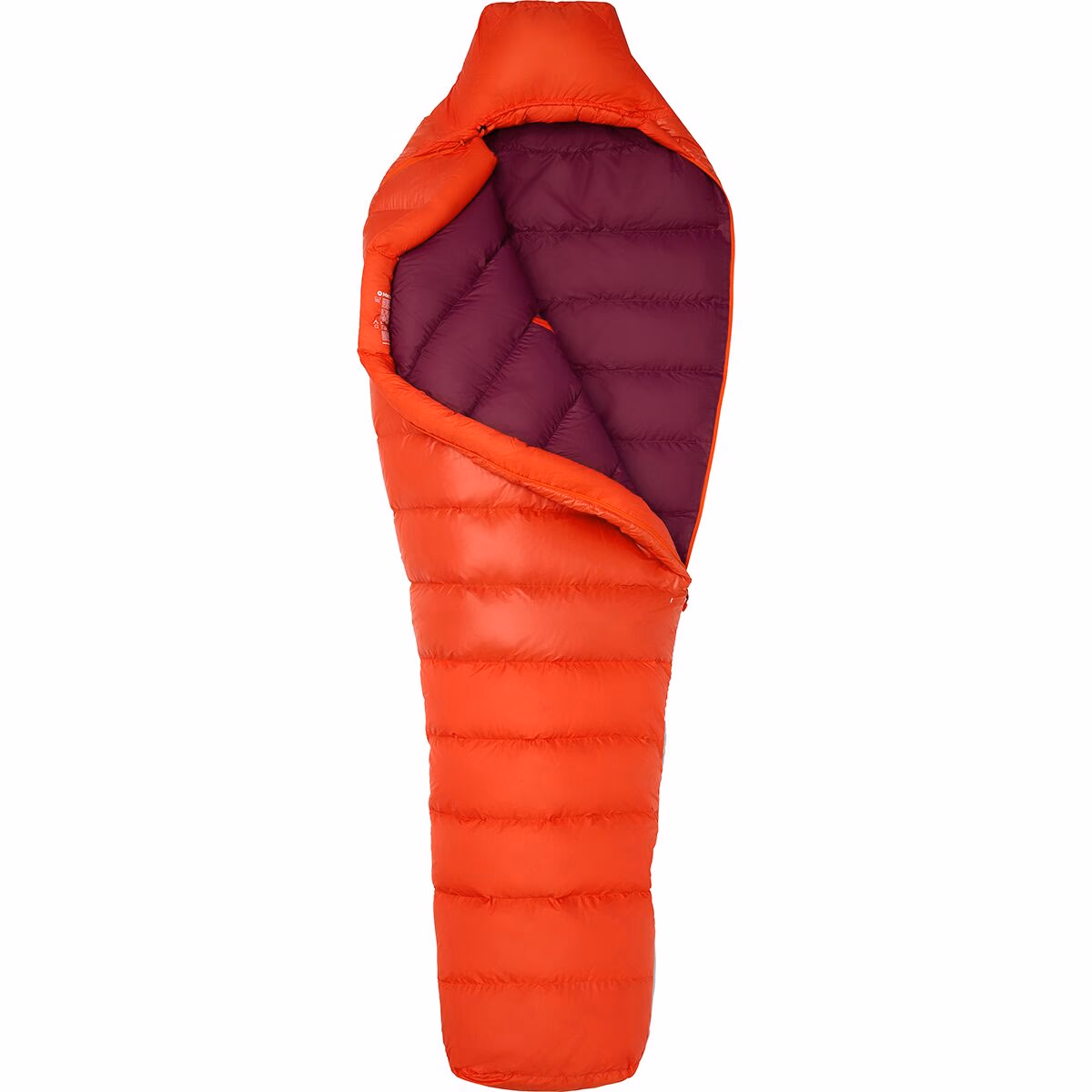 Marmot Mad River 40 Sleeping Bag Red Sun/Blackberry