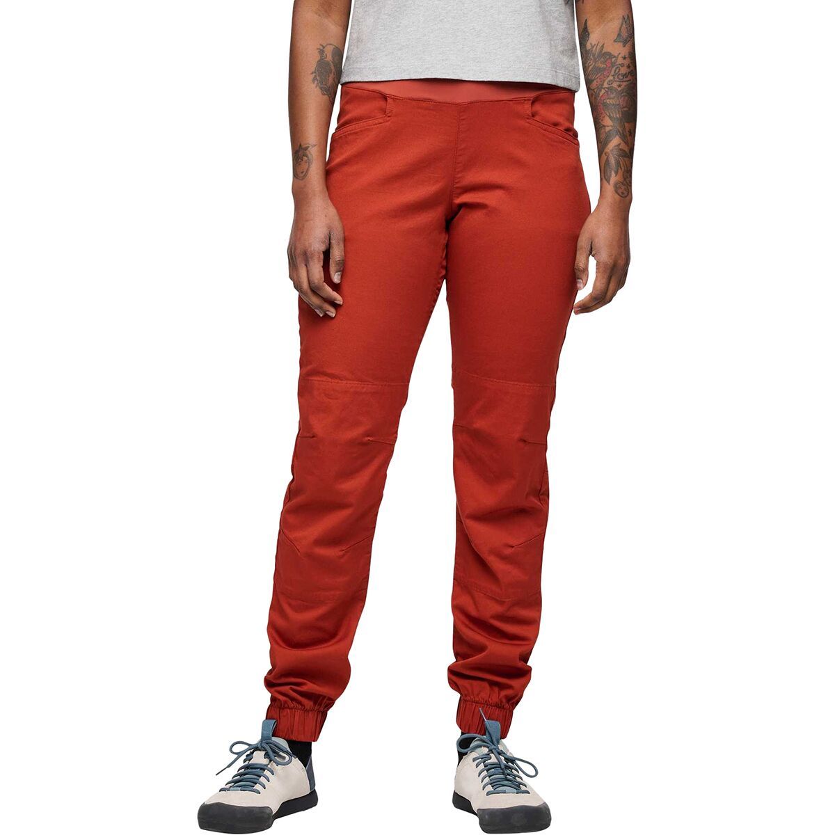 Black Diamond Women's Notion SP Pants in Burnt Sienna
