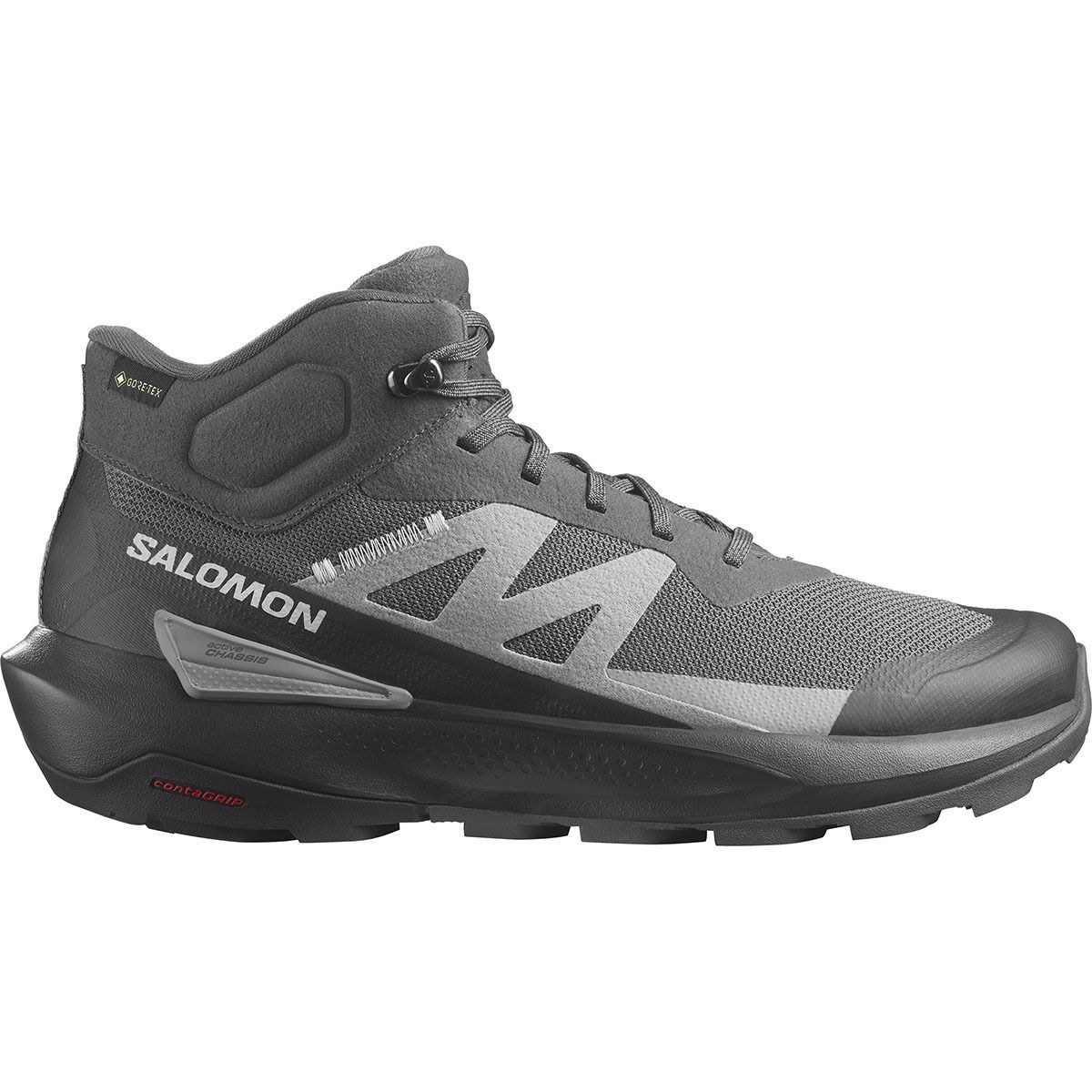 Salomon Men's Elixir Activ Mid GORE-TEX Hiking Boots in Magnet/Phantom