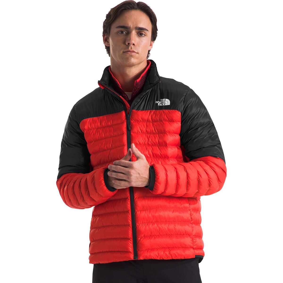 The North Face The North Face Men's Terra Peak Insulated Jacket  in Fiery Red/Tnf Black