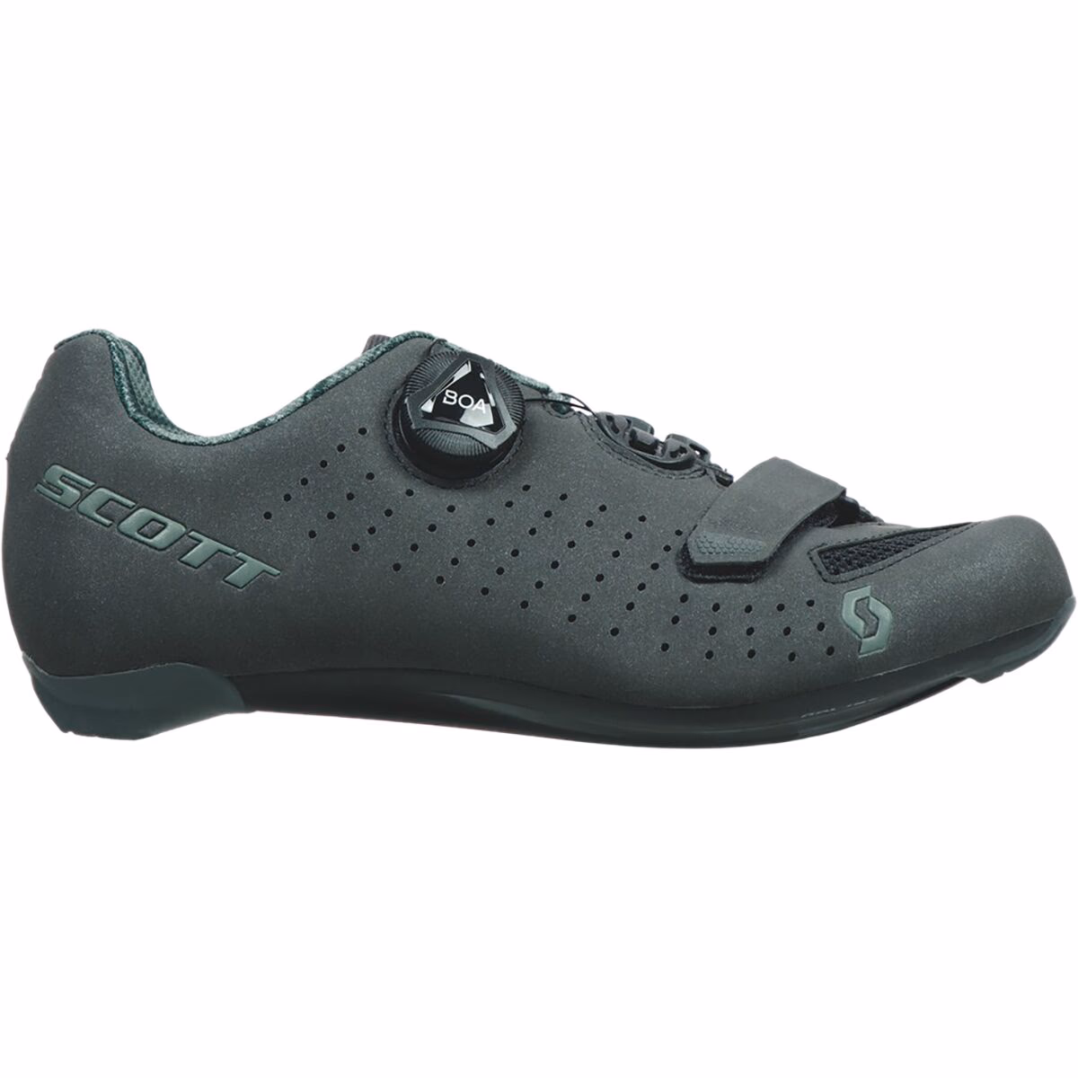 Scott Women's Road Comp BOA Cycling Shoes Dark Gray/Light Green