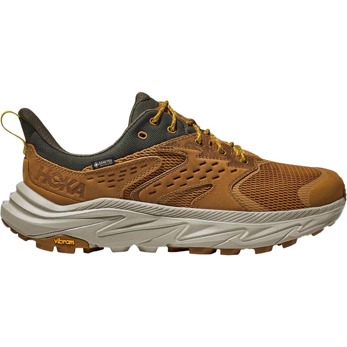 HOKA Men's Anacapa 2 Low GTX Hiking Shoes Honey/Barley