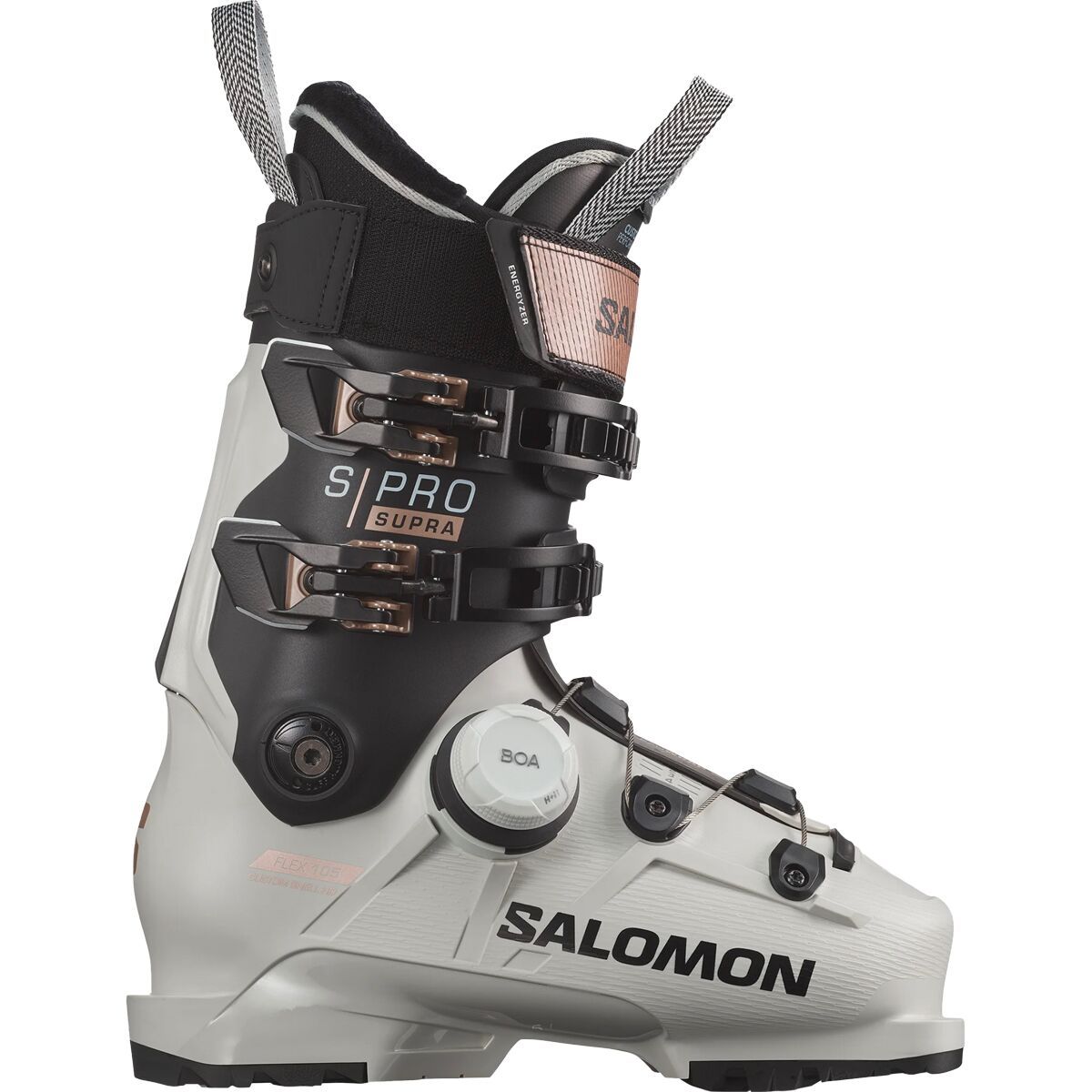 Salomon S/Pro Supra Boa 105 GW Ski Boots - Women's  in Gray Aurora/Black/Pink Gold