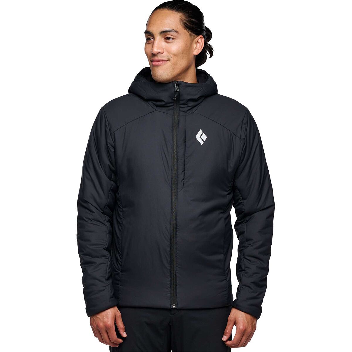 Black Diamond Black Diamond First Light Stretch Hooded Jacket - Men's in Black