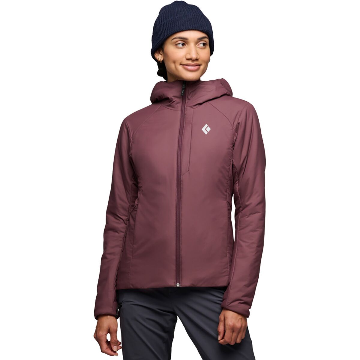 Black Diamond Black Diamond Women's First Light Stretch Insulated Hoody in Fig