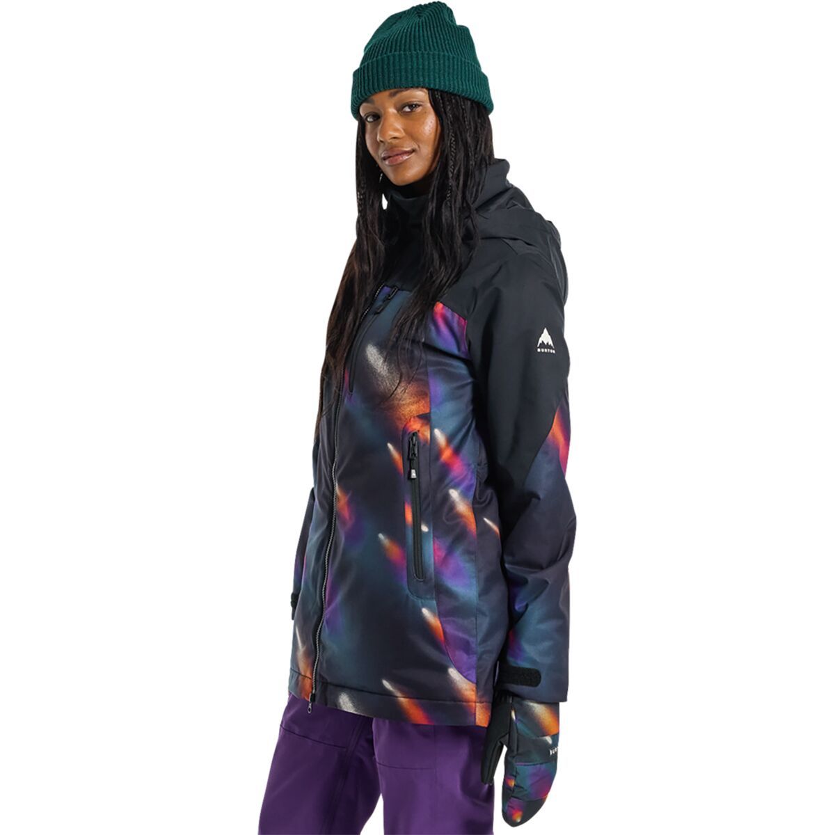 Burton Burton Lelah Jacket - Women's in True Black/Comets