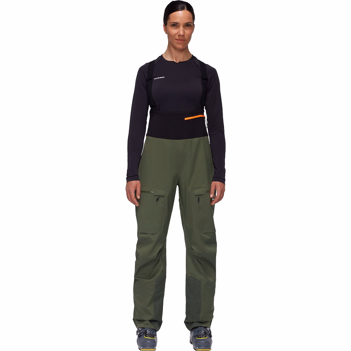 Mammut Women's Haldigrat HS Bib Pants Dark Marsh