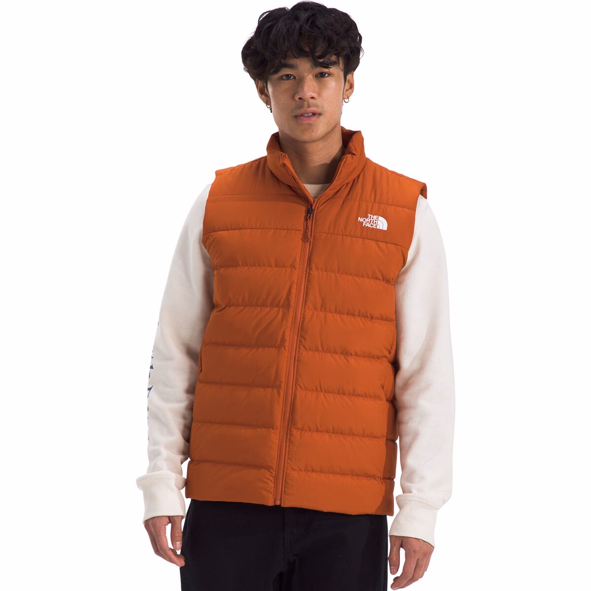 The North Face Aconcagua 3 Vest - Men's  in Earthen Copper