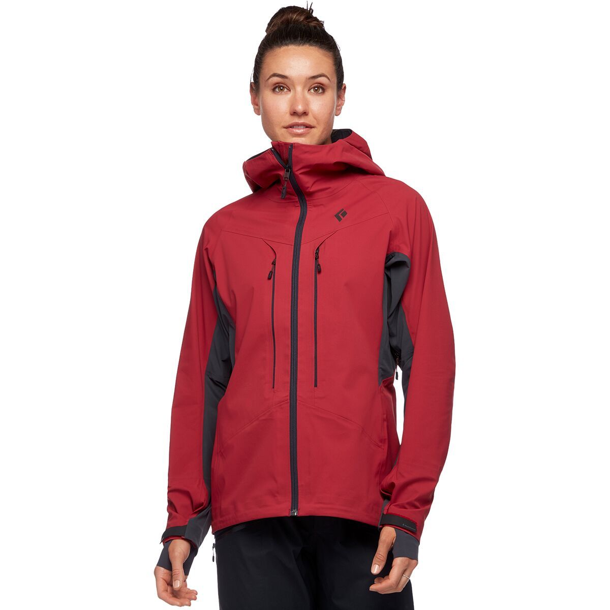 Black Diamond Dawn Patrol Hybrid Shell Jacket - Women's  in Wild Rose