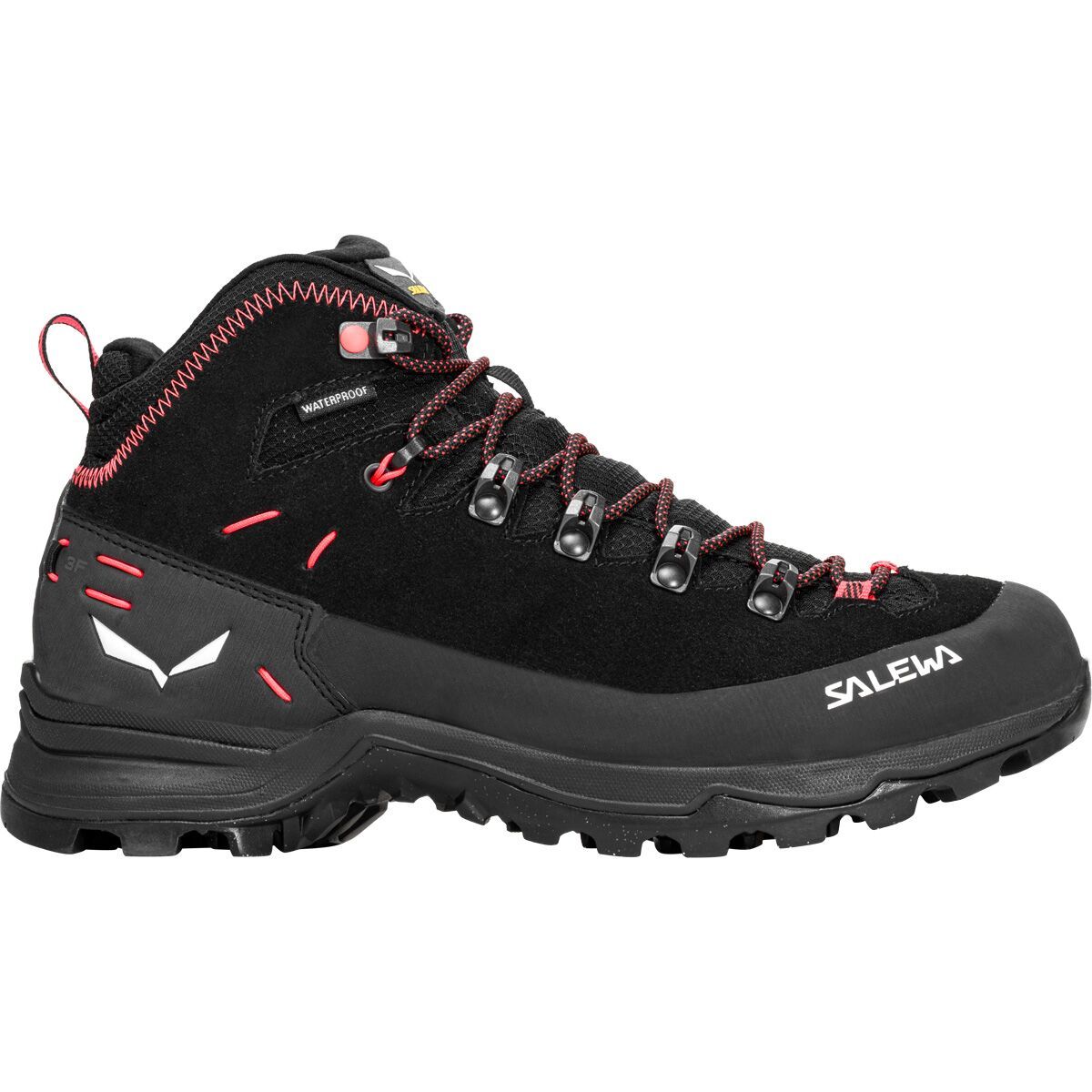 Salewa Alp Mate Winter Mid WP Hiking Boots - Women's Asphalt/Black
