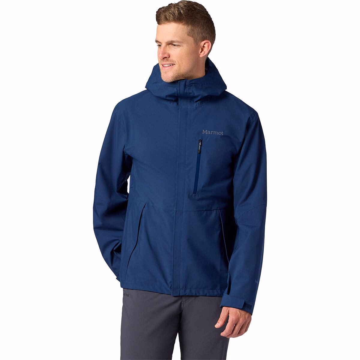 Marmot Men's PreCip Evo Pro Jacket Nightfall Navy
