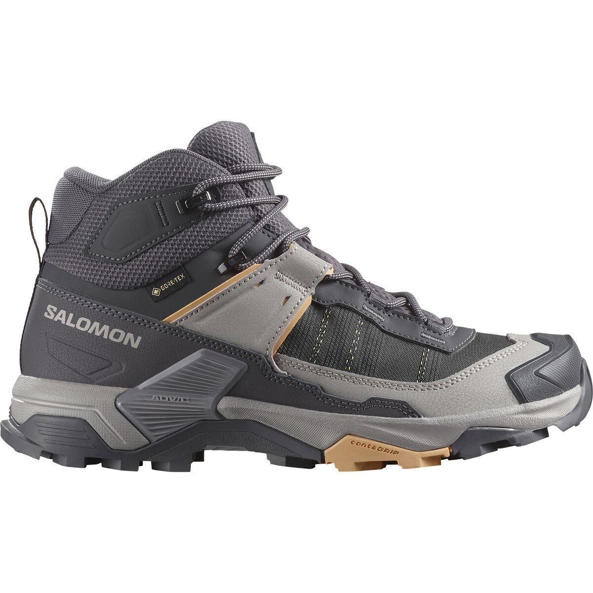Salomon Women's X Ultra 5 Mid GORE-TEX Hiking Boots  in Nine Iron/Gull