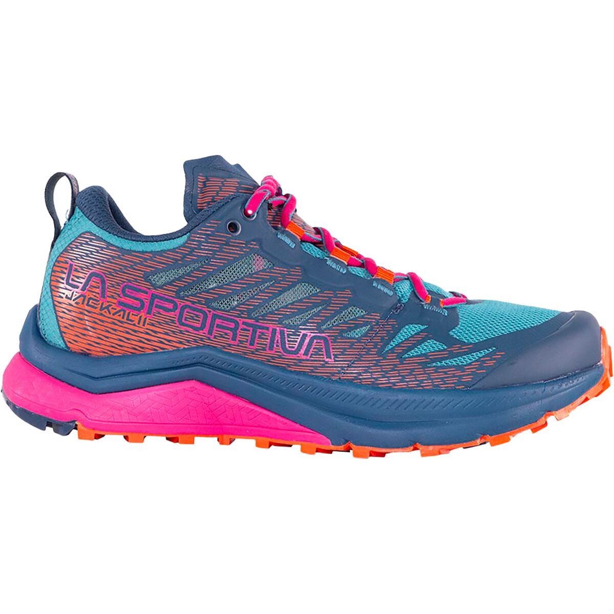 La Sportiva Women's Jackal II Trail-Running Shoes Storm Blue/Lagoon