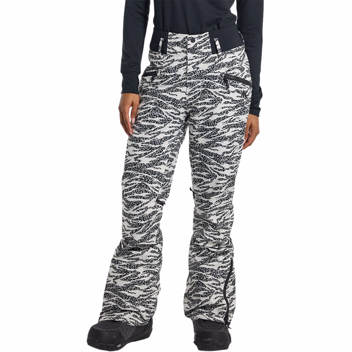 Burton Marcy High Rise Pant - Women's in Zebra Camo