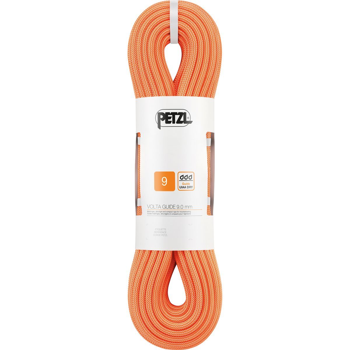 Petzl Volta Guide 9.0mm Rope  in Orange