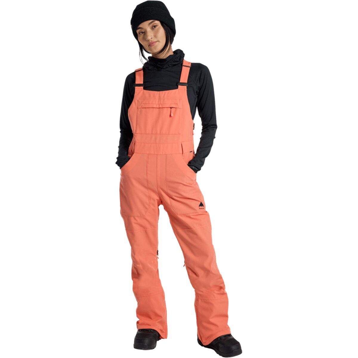 Burton Burton Avalon Bib Pants - Women's  in Peach Echo
