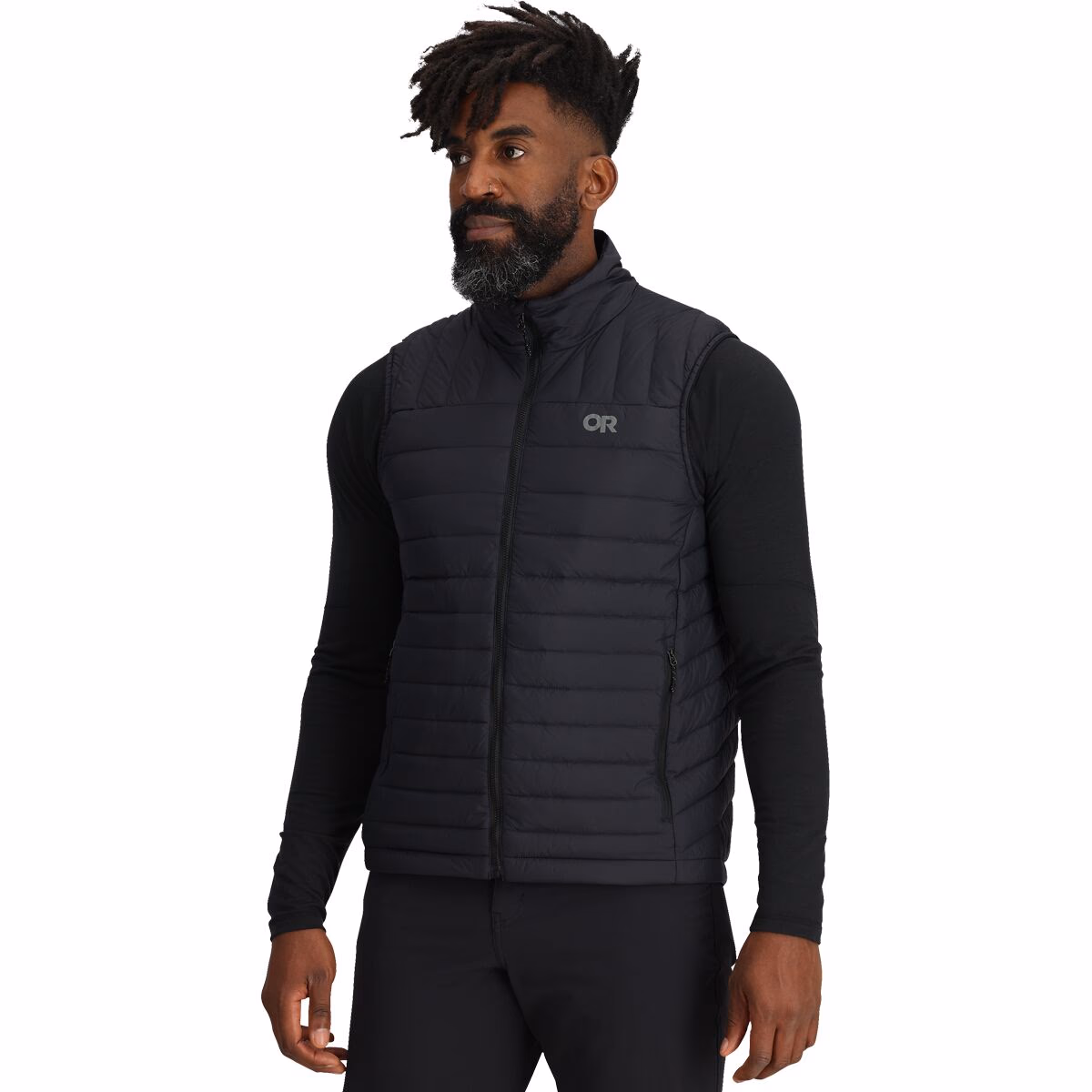 Outdoor Research Men's Transcendent Down Vest Black