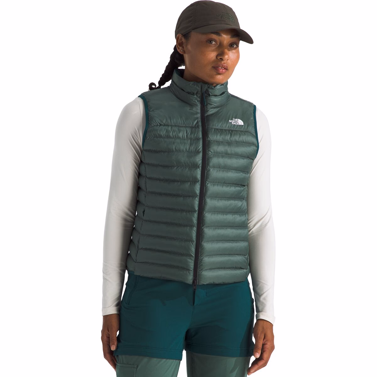 The North Face Terra Peak Vest - Women's  in Duck Green