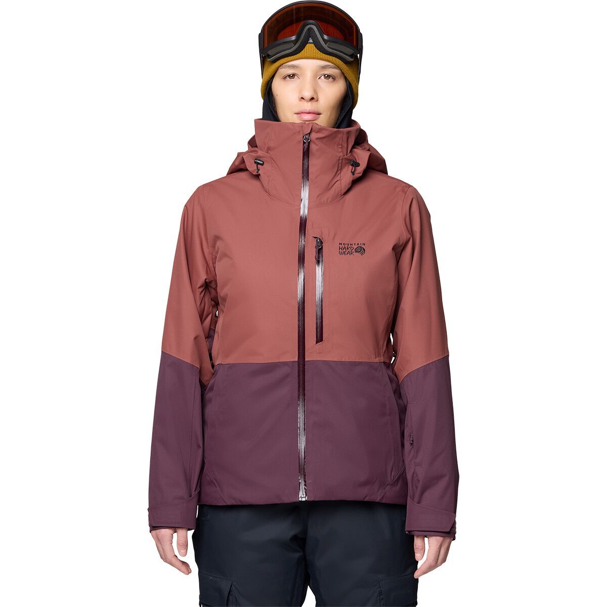 Mountain Hardwear Women's Firefall Jacket Bourbon Brown/Blackberry