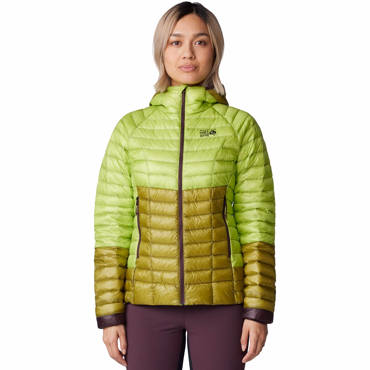 Mountain Hardwear Women's Ghost Whisperer Down Hoody Citron Glow