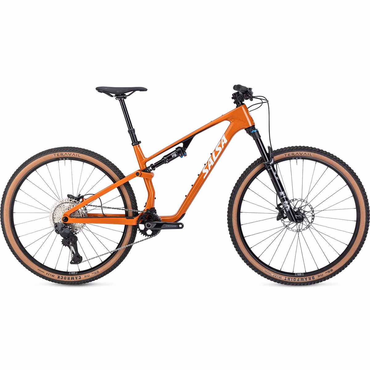 Salsa Spearfish C Deore Di2 Mountain Bike Amber