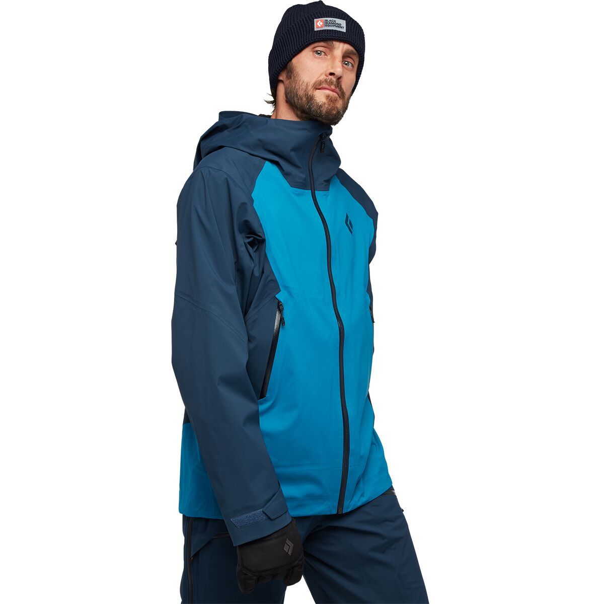 Black Diamond Black Diamond Recon LT Stretch Shell - Men's  in Kingfisher/Indigo