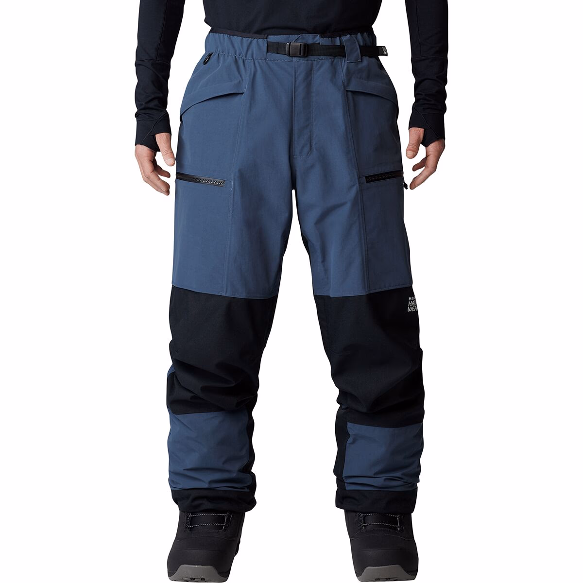 Mountain Hardwear Men's First Tracks Pants Montauk Blue/Black