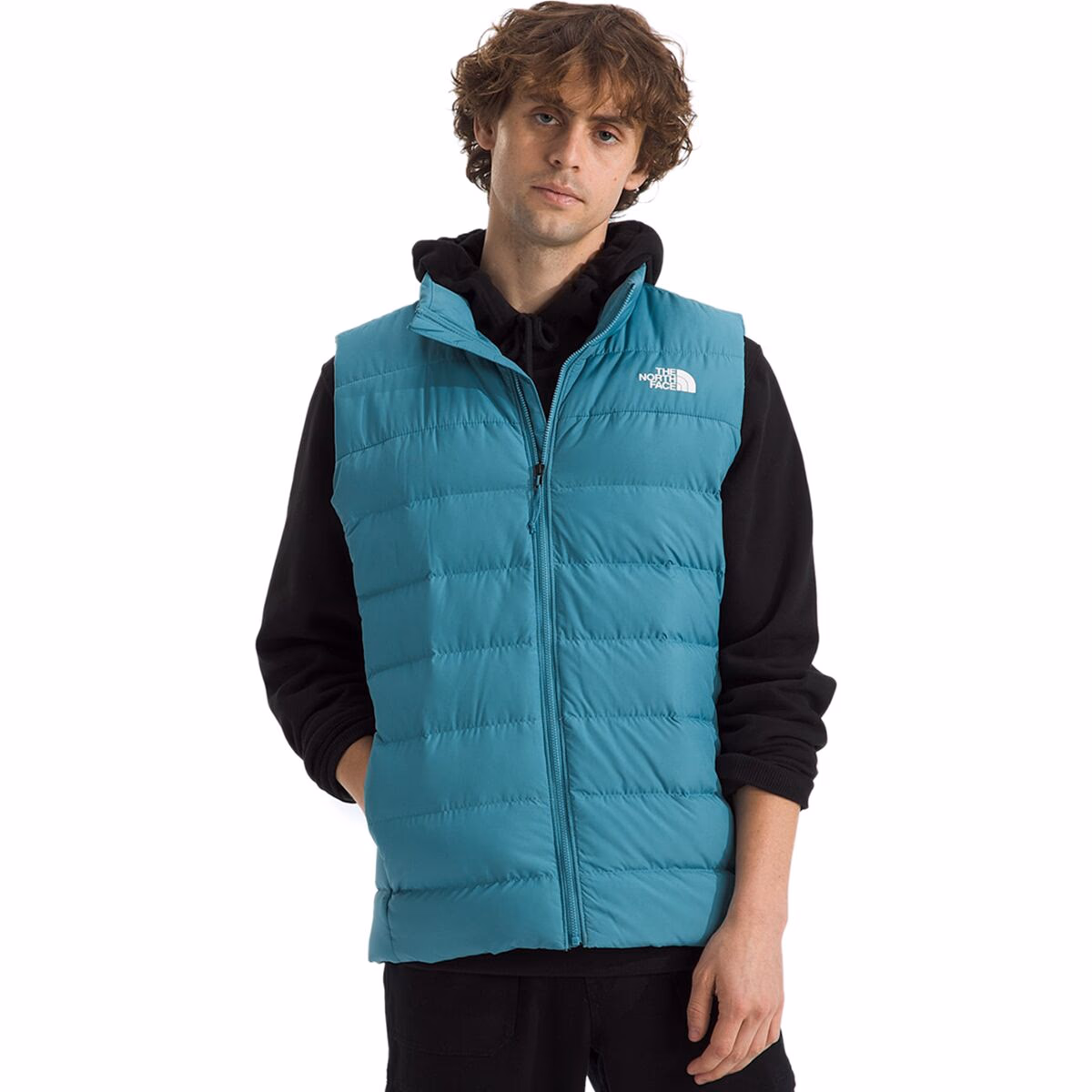 The North Face Aconcagua 3 Vest - Men's  in Algae Blue