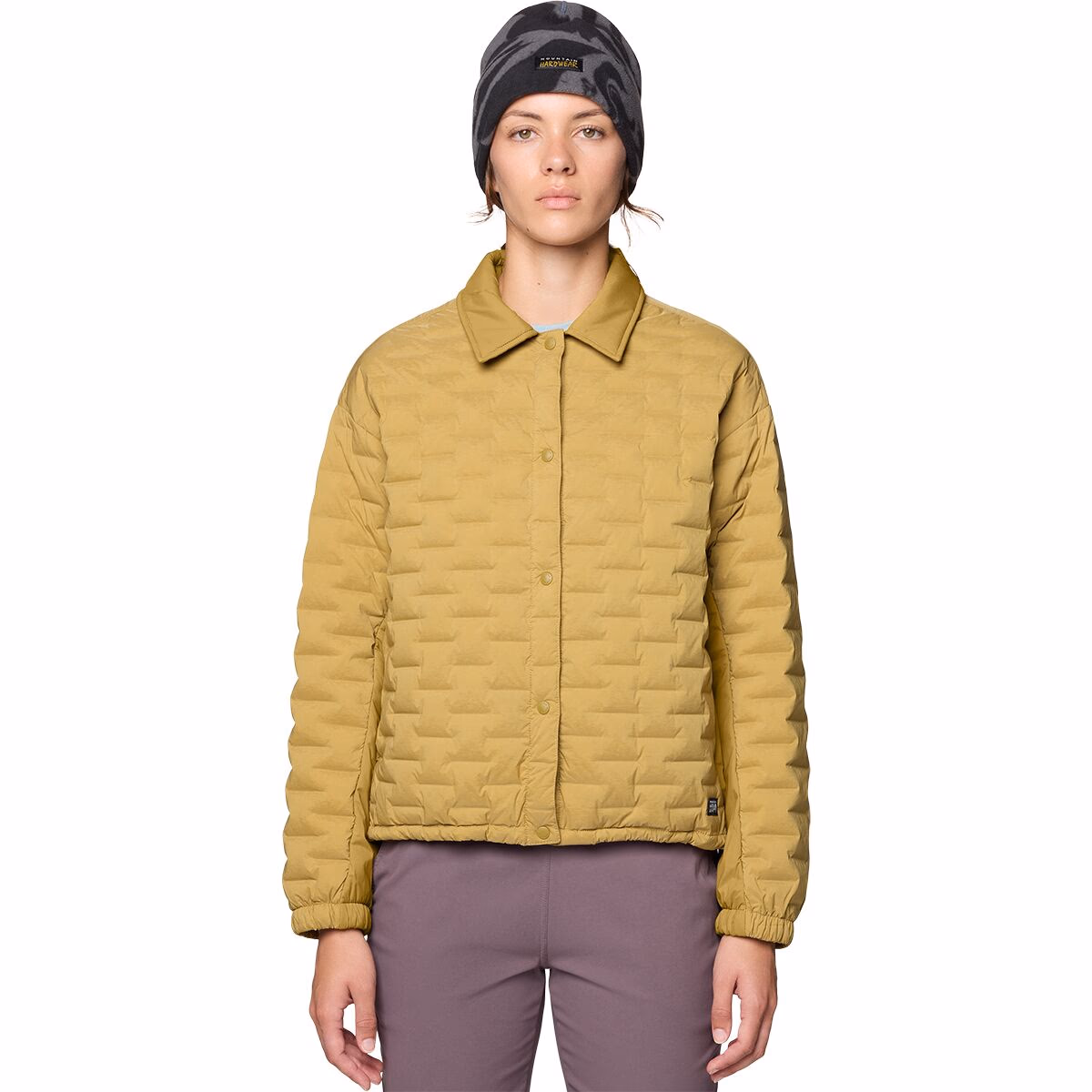 Mountain Hardwear Women's Stretchdown Light Snap Down Jacket Grassland