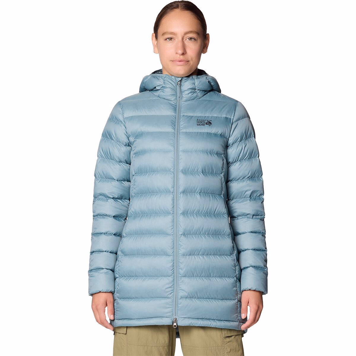 Mountain Hardwear Women's Tiberondack Down Parka Blue Sage