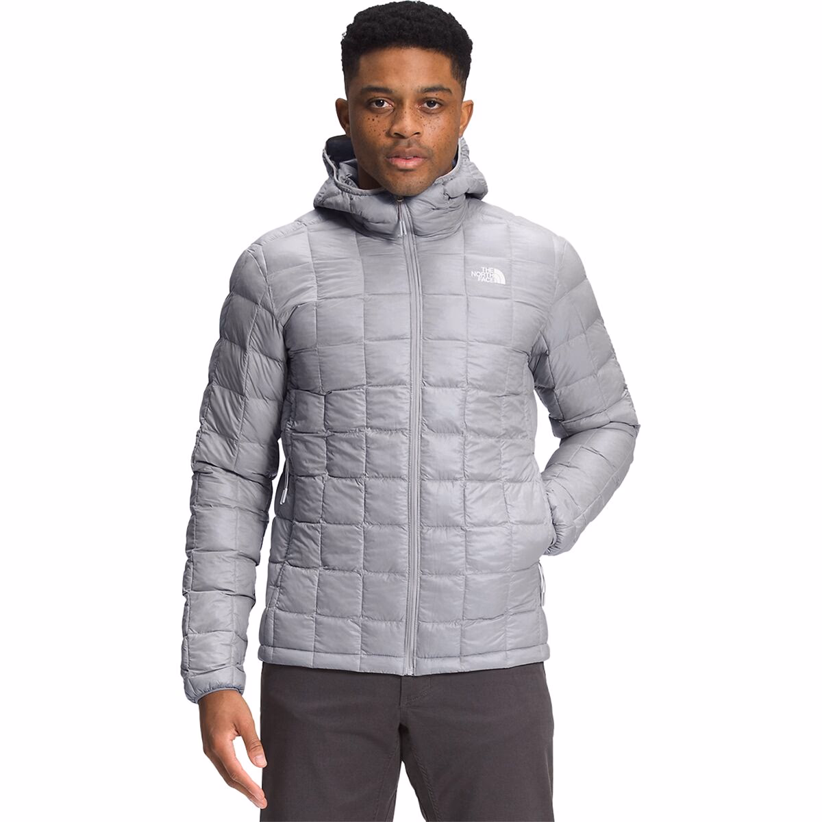 The North Face The North Face ThermoBall Eco Hoodie - Men's  in Meld Gray/Npf