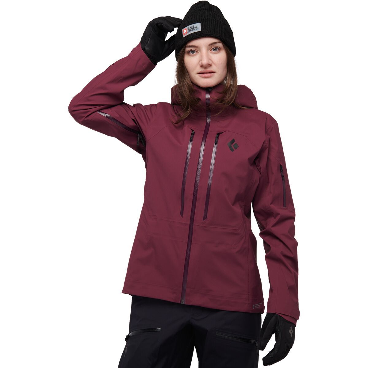 Black Diamond Black Diamond Recon LT Shell Jacket - Women's  in Blackberry