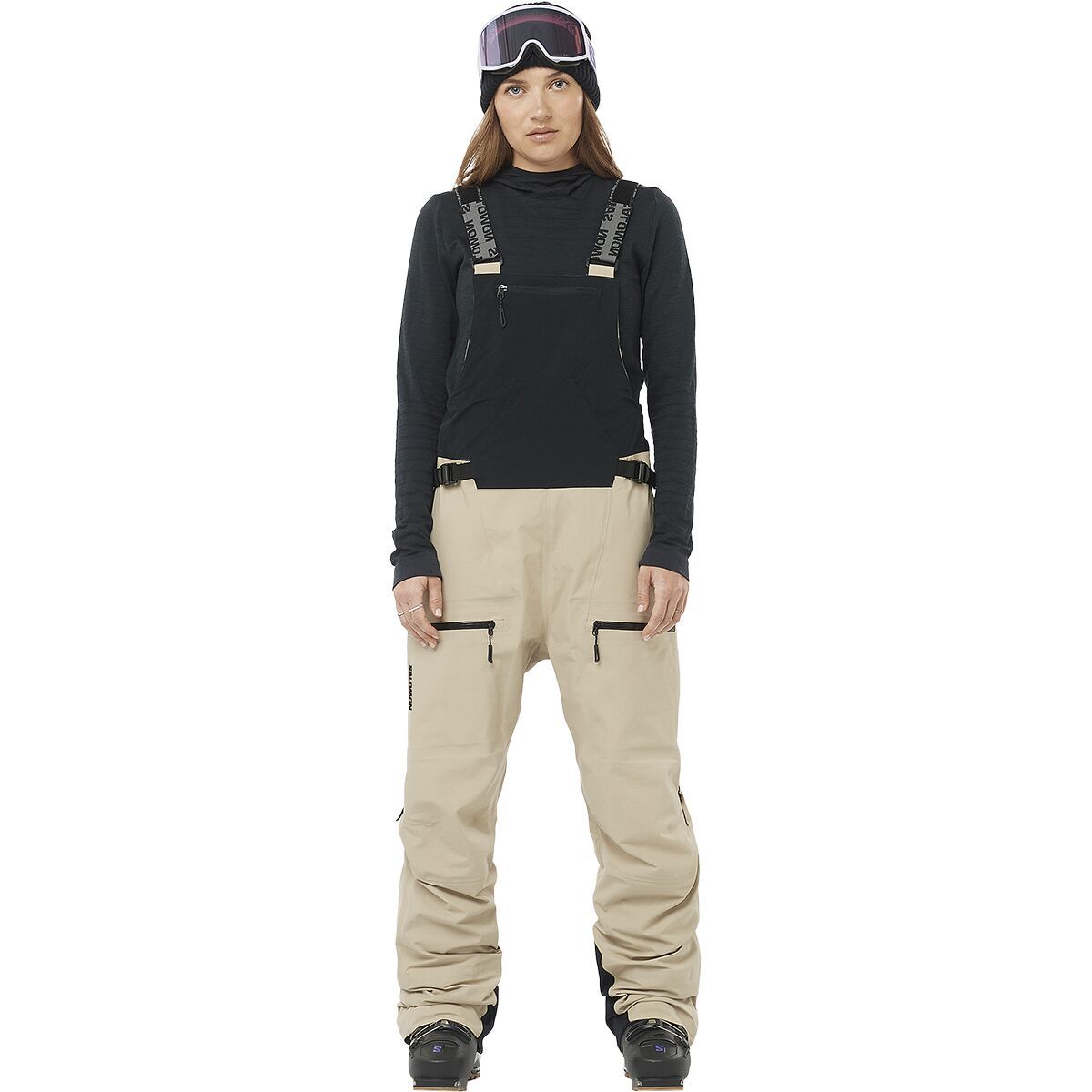 Salomon Salomon Absolute Bibs - Women's in White Pepper