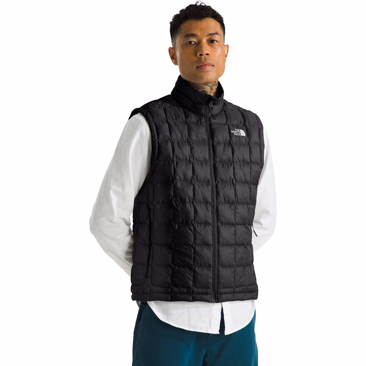 The North Face ThermoBall 2.0 Eco Vest - Men's  in Tnf Black/Npf
