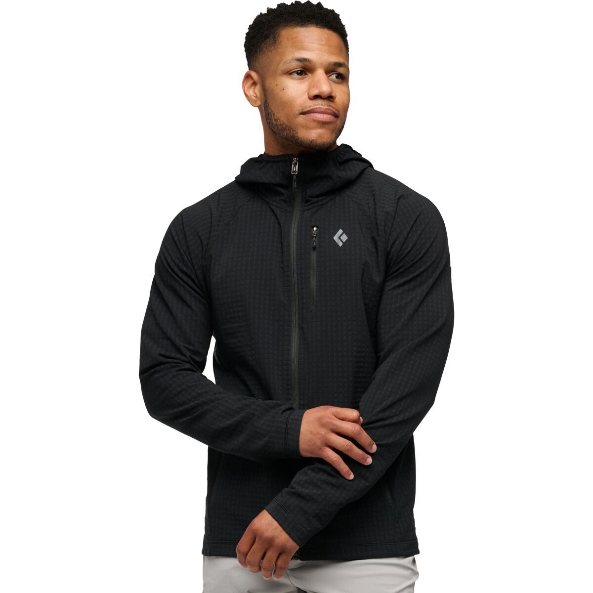 Black Diamond Black Diamond Coefficient Storm Hooded Pullover Jacket - Men's in Black