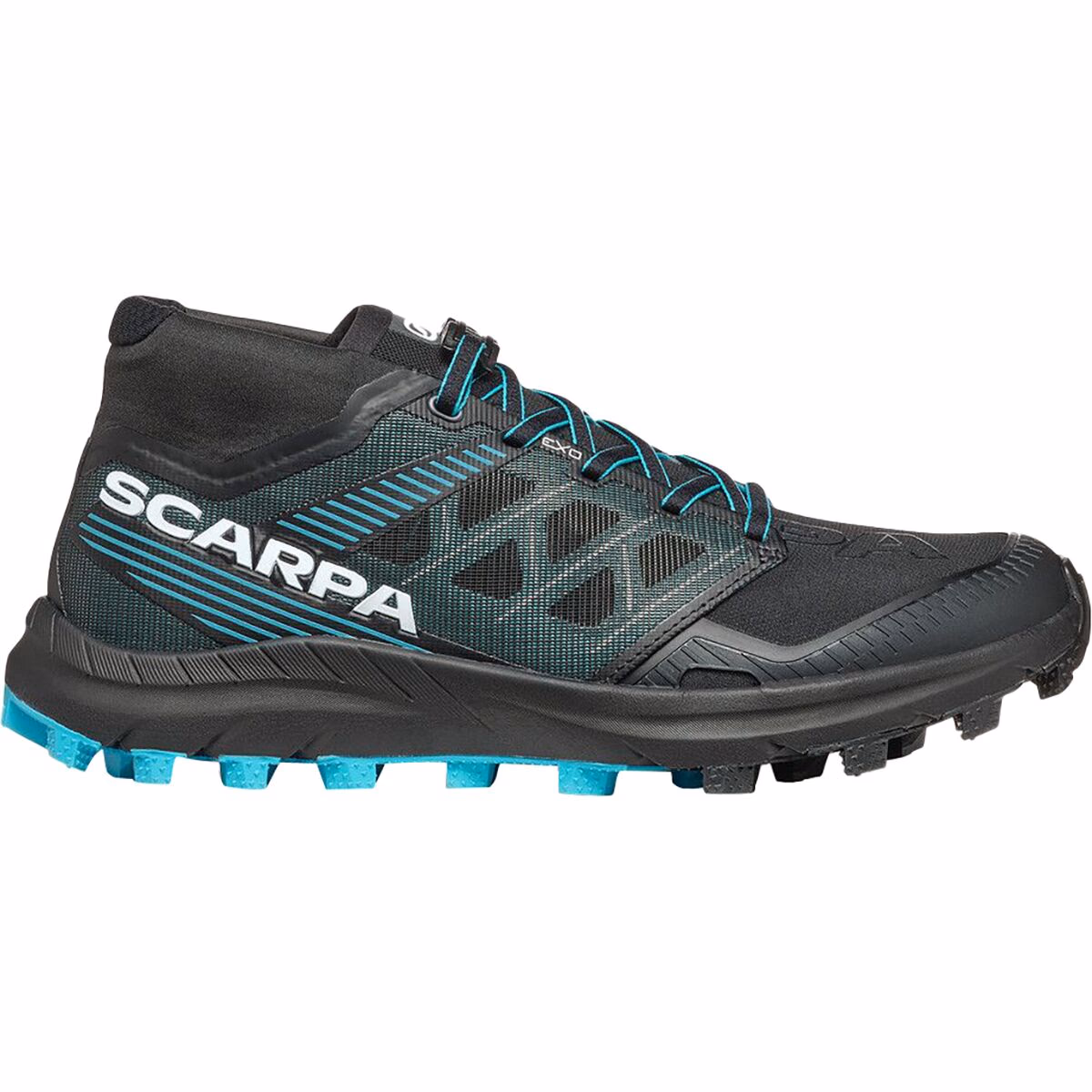 Scarpa Women's Spin ST Trail Running Shoes Black/Azure