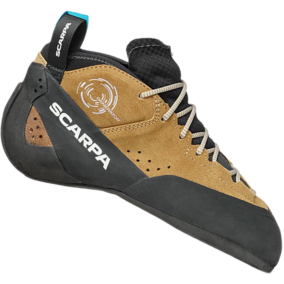 Scarpa Women's Generator Mid Climbing Shoes Caramel