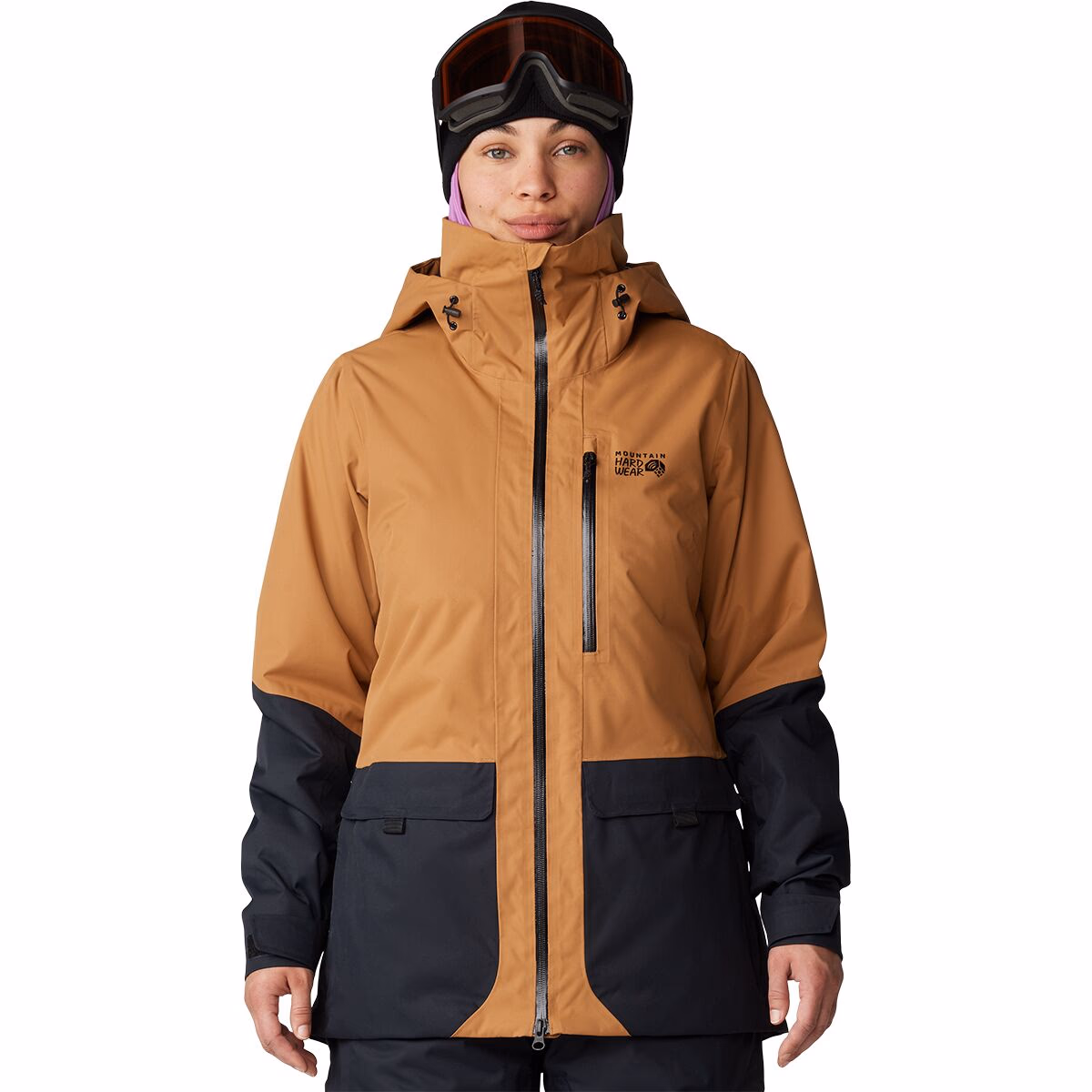 Mountain Hardwear Firefall Insulated Parka - Women's Copper Clay/Black