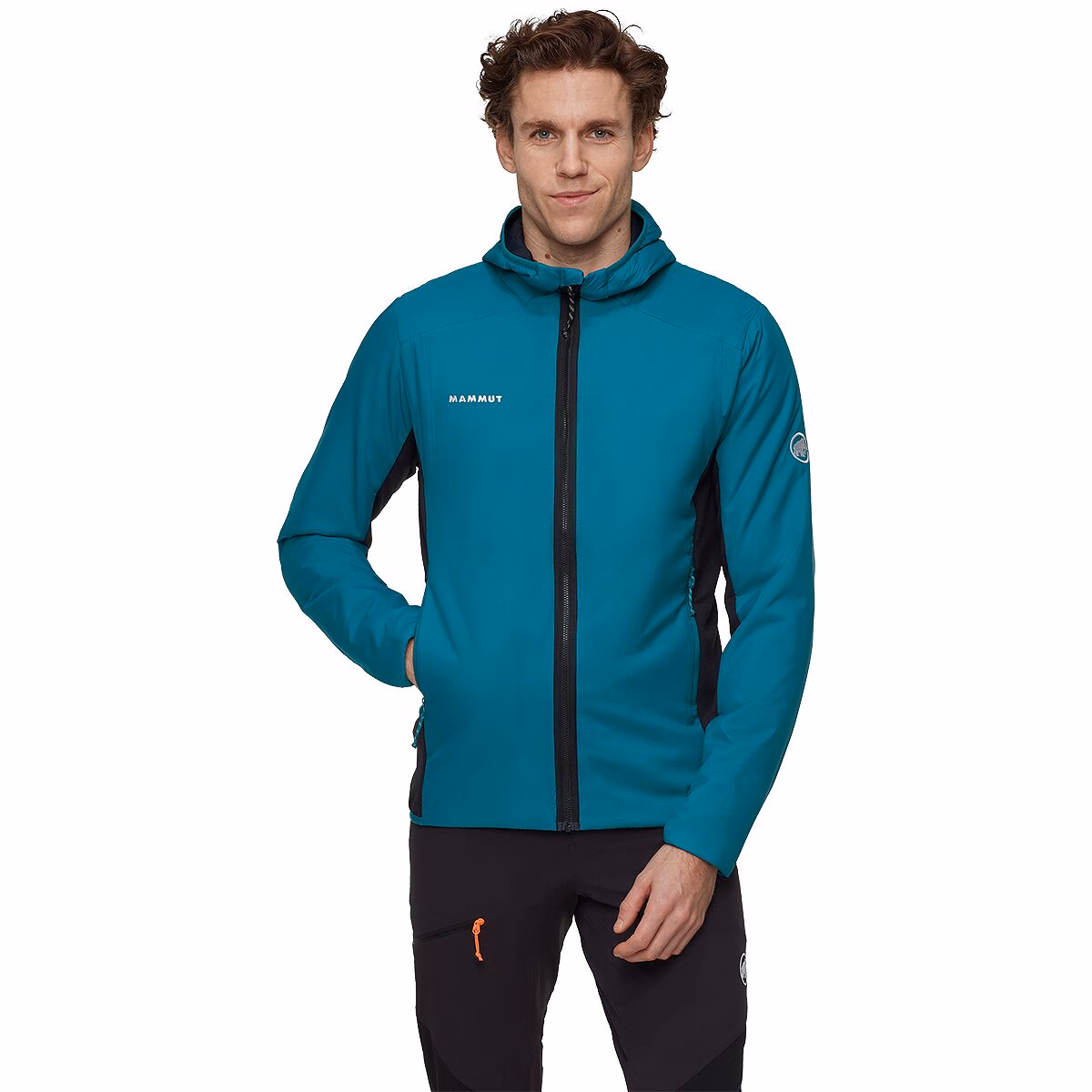 Mammut Men's Rime Air IN Hybrid Hoody Deep Teal/Black