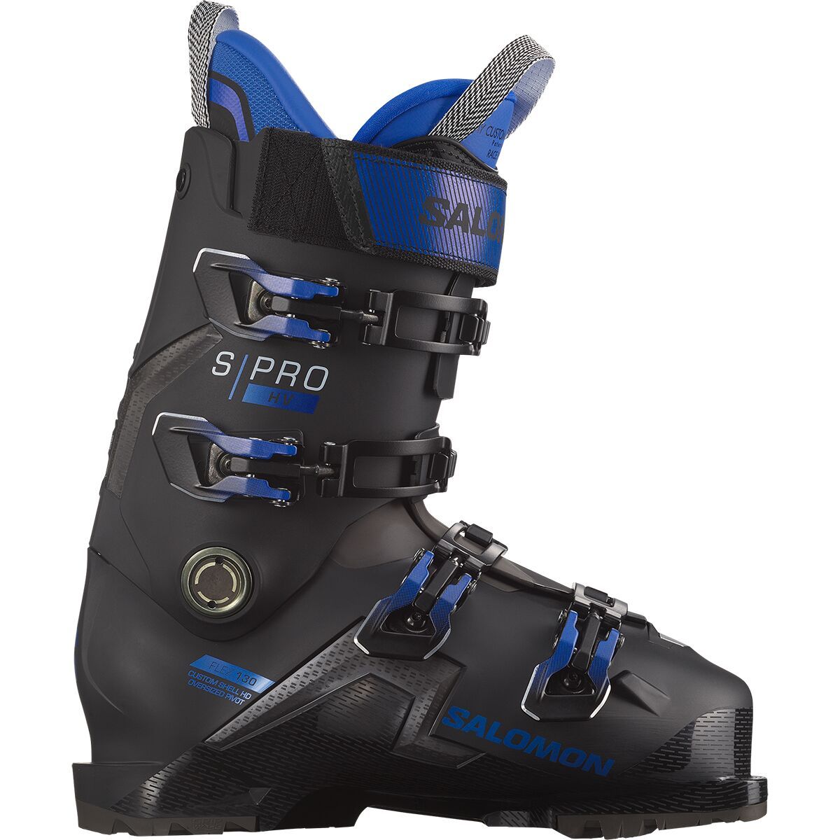 Salomon Salomon S/Pro HV 130 GW Ski Boots - Men's in Black/Blue Metallic/Beluga