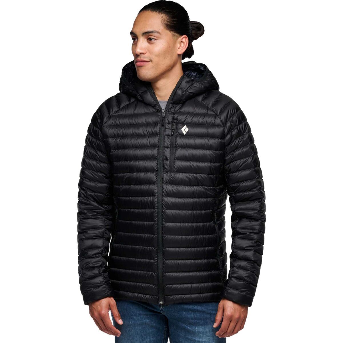 Black Diamond Approach Down Hoodie - Men's  in Black